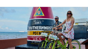 Key West: Guided Bicycle Tour with Key Lime Pie