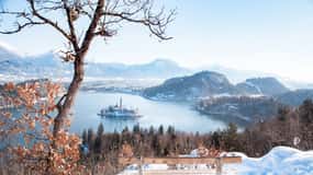 Bled: Recorrido por lo más destacado de la ciudad con senderismo y tarta de nata de Bled