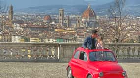 2-часовая экскурсия на винтажном Fiat 500 с дегустацией оливкового масла на ферме