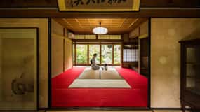 Kyoto: cerimonia del tè privata con vista sul giardino