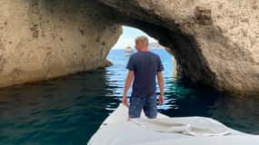 Naxos: Private Motorboat Cruise to Small Cyclades Islands