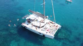 From Rhodes: Private Catamaran Cruise All Inclusive