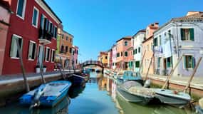 Veneza: Murano & Burano - Passeio de barco privado com serviço de busca no hotel