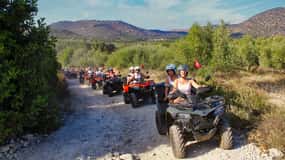 Bali Rethymno quad safari 55km crosscountry experience