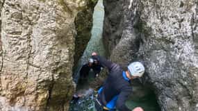 Bovec: Medium Difficulty Canyoning Tour in Fratarica + photo