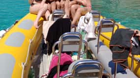 Can Picafort o Alcudia: Excursión de un día en barco privado personalizable