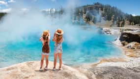 Yellowstone: Old Faithful, Wasserfälle und Wildtier-Tagestour