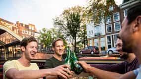 Amsterdam: Pizzakrydstogt langs kanalerne om aftenen