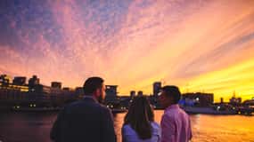 Boston: Sunset Skyline Cruise med kommentarer