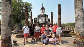 Sukhothai: Historischer Park und ländliche Umgebung Fahrradtour