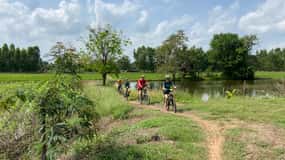 Sukhothai: Halbtagestour mit dem Fahrrad auf dem Land