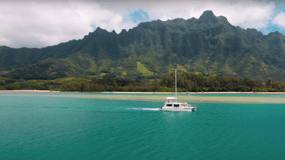 Oahu: Molii Fishpond and Kaneohe Bay Catamaran Tour