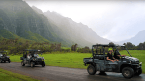 Kaneohe: tour guidato UTV del Kualoa Ranch