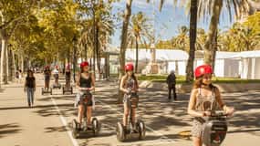Barcelona: Guided Segway Tour