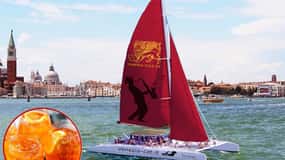 Venecia: Crucero en catamarán por la laguna con música y bebidas