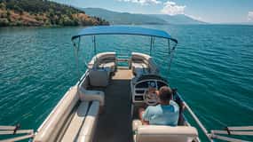 Ohrid: East Coast and St. Naum Monastery Full-Day Boat Tour
