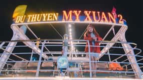 Da Nang: Crucero nocturno panorámico por el río Han en el crucero My Xuan.