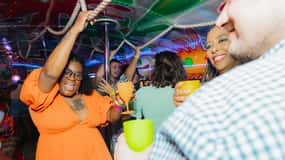 Aruba: Barhopping Party Bus Tour with DJ and Dancing