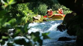 Van Omiš: Cetina River Rafting Trip met onderwatergrot