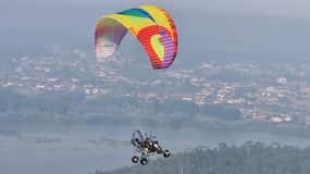 Au départ de Lisbonne : Vol en tandem en parapente motorisé