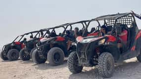 Agafay Desert: Buggy Ride and Dinner , sunset, fire show