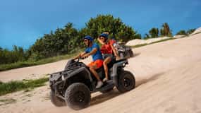 Z Cancún: ATV Jungle Trail Adventure i Beach Club