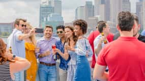 Boston: Sunset Cruise with Bar and Music