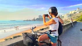 E-bike Guided Tour With Sunset local Aperitif Ride