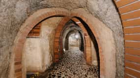 Pilsen: tour subterrâneo histórico com um copo de cerveja