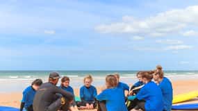 Vilamoura: lezione di surf alla spiaggia di Falésia