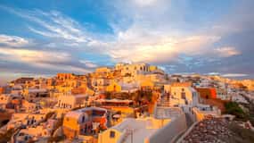 Santorin : Excursion guidée d'une journée sur l'île avec visite des plages