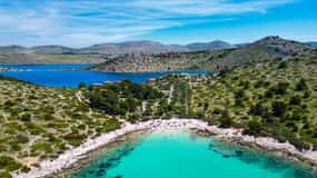 Zadar: Plaża Lojena, wyspy Kornati i rejs statkiem Telascica