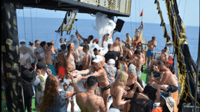 Alanya: Barbekü ve Köpük Partili Korsan Tekne Turu