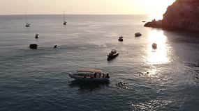 Tropea: Sunset Boat Tour to Capo Vaticano with Aperitif