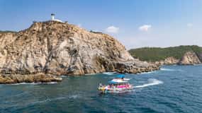 Desde Puerto Escondido: Excursión a las 7 Bahías de Huatulco con Snorkel