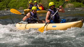 Cetina River Guided Canoe Rafting Adventure