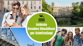 Dresden: Skattjakt till floden Elbe och slott