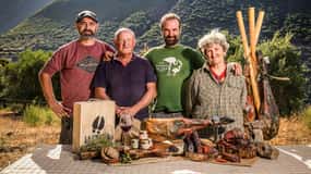 Experiência de criação de porcos ibéricos orgânicos, comida e ecofriendly