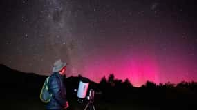 Akaroa: tour di osservazione delle stelle con 2 telescopi e foto ricordo