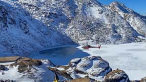 From Kathmandu: Helicopter Tour to Langtang- Gosaikunda