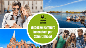 Hamburg City: Scavenger Hunt Self-Guided Tour