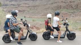 e-Scooter 2 seat City Tour : 1 hour Playa Ingles
