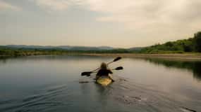 Mont-Tremblant: caiaque/paddleboard autoguiado no rio Rouge