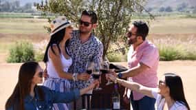 Ensenada: Rondo del Valley Winery Tour mit 5 Verkostungen