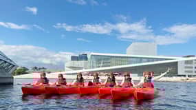 Akerselva: Urban Paddling Adventure Kayak Tour