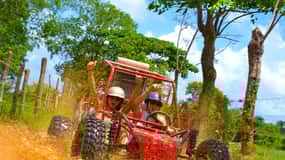 Punta Cana: Extreme Buggy Tour with River Cave & Macao Beach