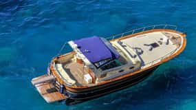 Privat Positano & Amalfi udflugt med båd fra Sorrento
