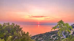 Jeepsafari bei Sonnenuntergang in Thassos