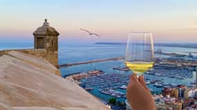 Alicante: Wijnproeverij Kasteel Santa Bárbara met Cold Cuts