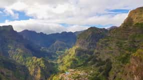 Madeira : Nunnornas dal - "Curral das Freiras"